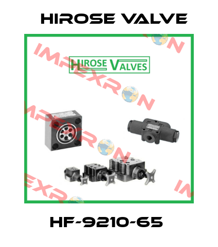 HF-9210-65  Hirose Valve