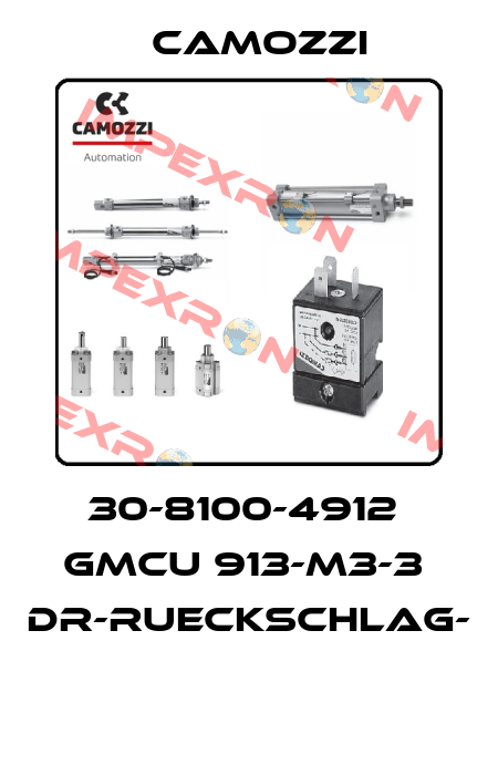 30-8100-4912  GMCU 913-M3-3  DR-RUECKSCHLAG-  Camozzi