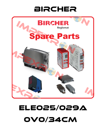 ELE025/029A 0V0/34CM   Bircher