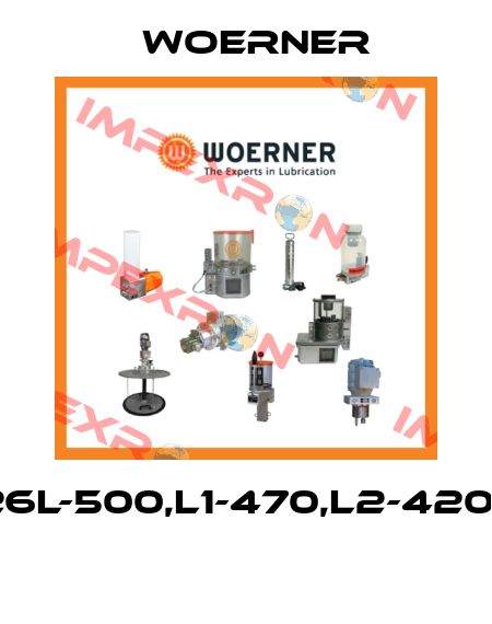 Z226L-500,L1-470,L2-420MM  Woerner