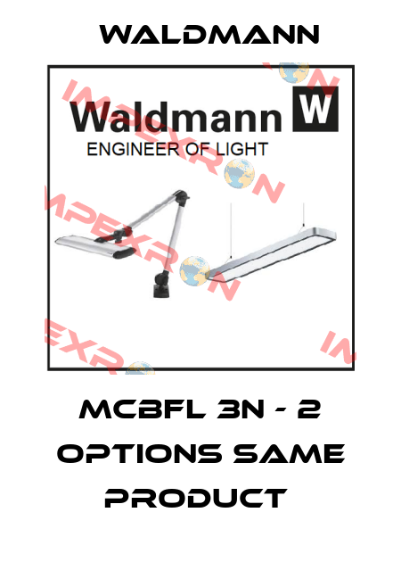 MCBFL 3N - 2 options same product  Waldmann