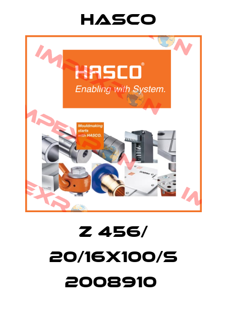 Z 456/ 20/16x100/S 2008910  Hasco