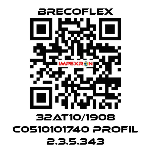 32AT10/1908 C0510101740 Profil 2.3.5.343 Brecoflex