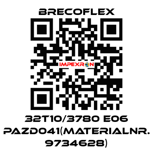 32T10/3780 E06 PAZD041(MATERIALNR. 9734628) Brecoflex
