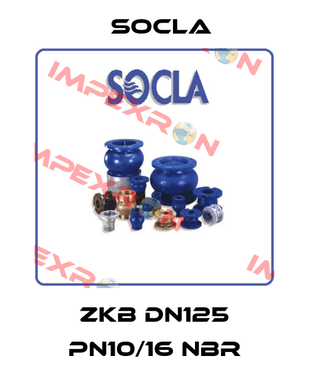 ZKB DN125 PN10/16 NBR Socla