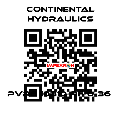PVR6 10B10-RF-0-36  Continental Hydraulics