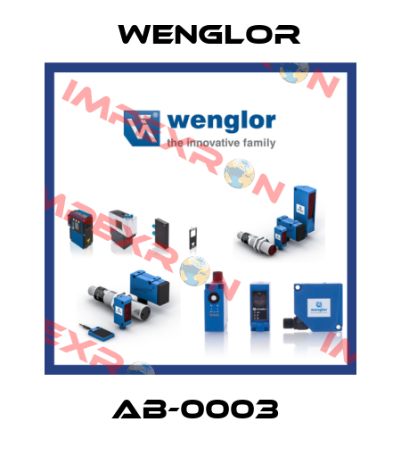 AB-0003  Wenglor