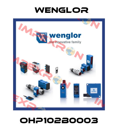 OHP102B0003 Wenglor