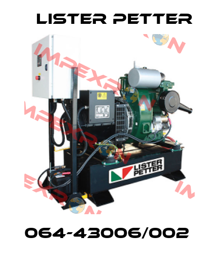 064-43006/002  Lister Petter