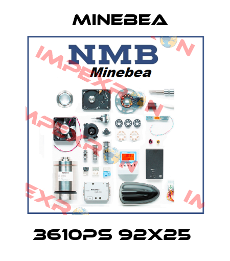 3610PS 92X25  Minebea