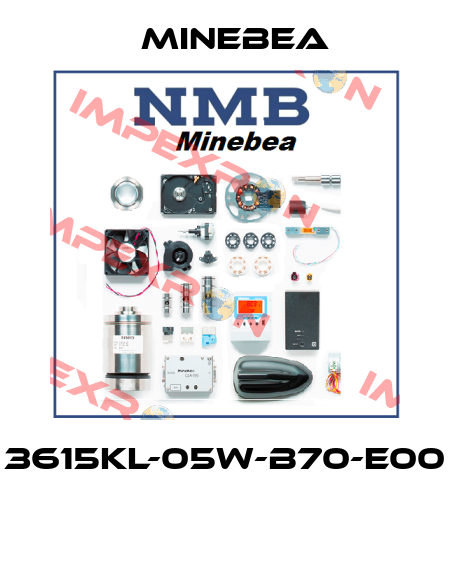 3615KL-05W-B70-E00  Minebea