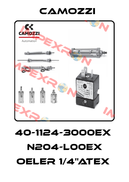 40-1124-3000EX  N204-L00EX OELER 1/4"ATEX  Camozzi
