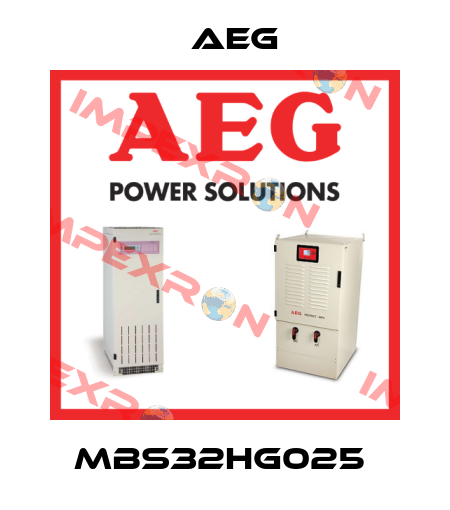 MBS32HG025  AEG