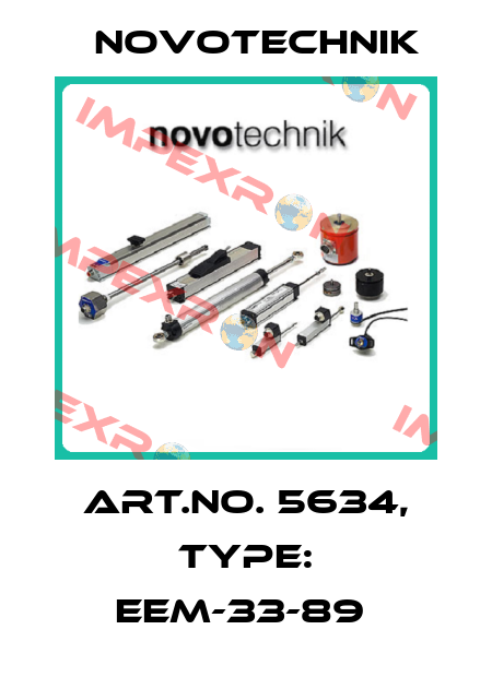 Art.No. 5634, Type: EEM-33-89  Novotechnik