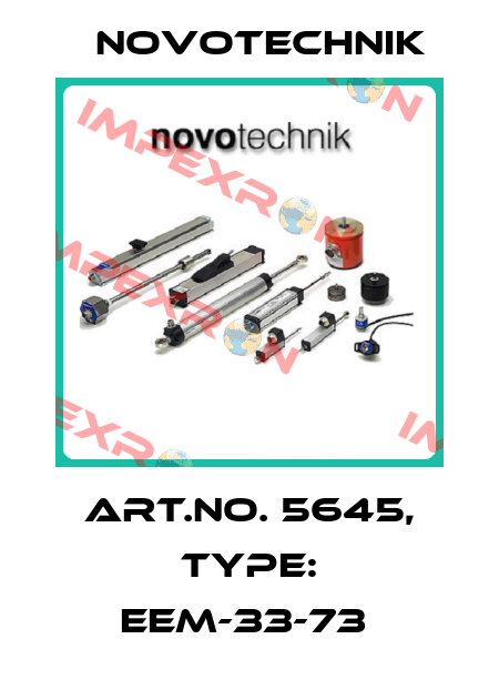 Art.No. 5645, Type: EEM-33-73  Novotechnik