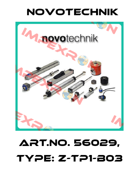 Art.No. 56029, Type: Z-TP1-B03  Novotechnik