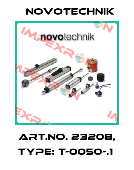 Art.No. 23208, Type: T-0050-.1  Novotechnik