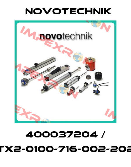400037204 / TX2-0100-716-002-202 Novotechnik