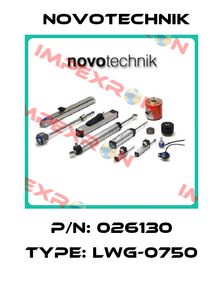 P/N: 026130 Type: LWG-0750 Novotechnik