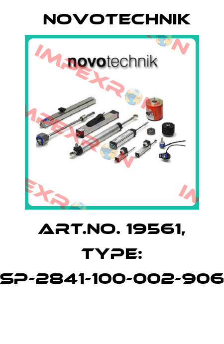 Art.No. 19561, Type: SP-2841-100-002-906  Novotechnik