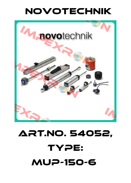 Art.No. 54052, Type: MUP-150-6  Novotechnik