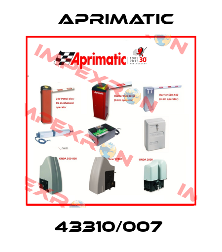 43310/007  Aprimatic