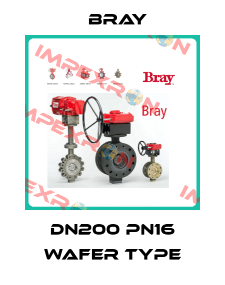 DN200 PN16 Wafer Type Bray