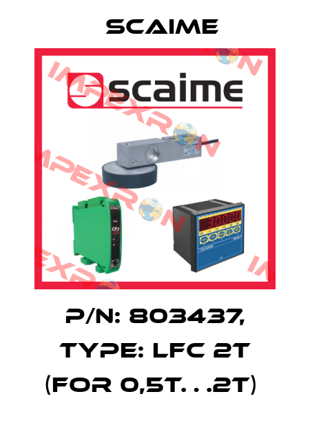 P/N: 803437, Type: LFC 2t (for 0,5t…2t)  Scaime