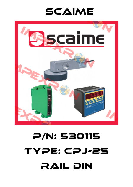 P/N: 530115 Type: CPJ-2S RAIL DIN Scaime