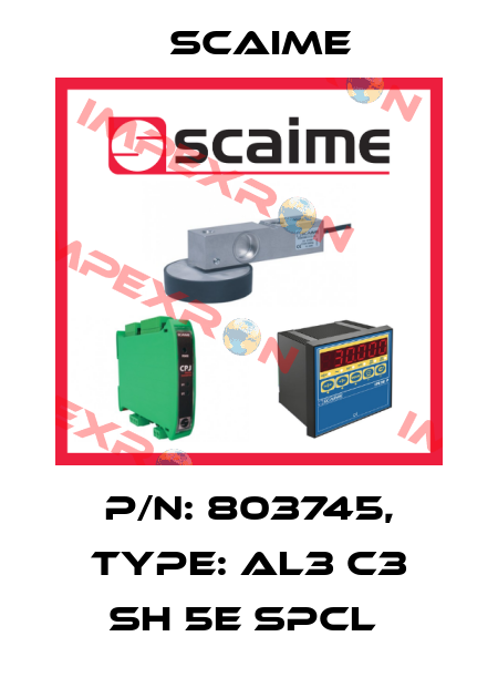 P/N: 803745, Type: AL3 C3 SH 5e SPCL  Scaime