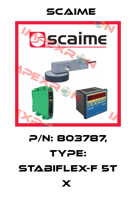 P/N: 803787, Type: STABIFLEX-F 5t X  Scaime