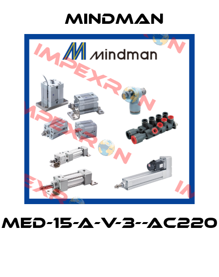MED-15-A-V-3--AC220  Mindman