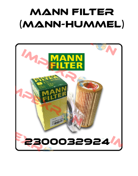 2300032924  Mann Filter (Mann-Hummel)