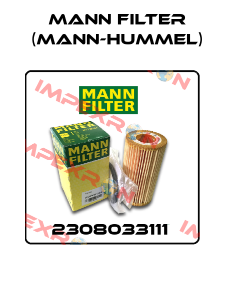 2308033111  Mann Filter (Mann-Hummel)