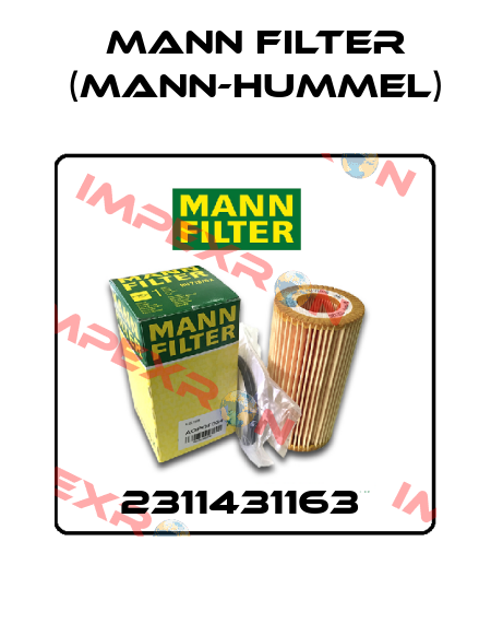 2311431163  Mann Filter (Mann-Hummel)