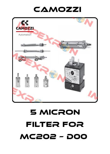 5 MICRON FILTER FOR MC202 – D00  Camozzi