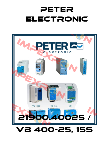 21900.40025 / VB 400-25, 15s Peter Electronic