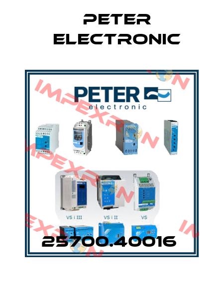 25700.40016  Peter Electronic
