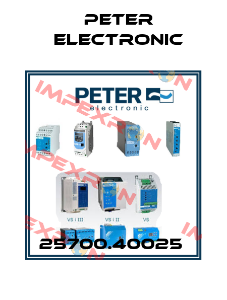 25700.40025  Peter Electronic