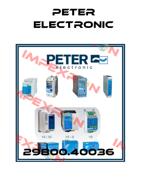 29800.40036  Peter Electronic