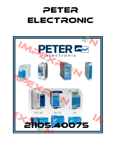 2I105.40075  Peter Electronic