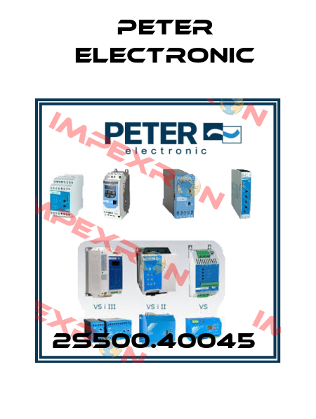 2S500.40045  Peter Electronic