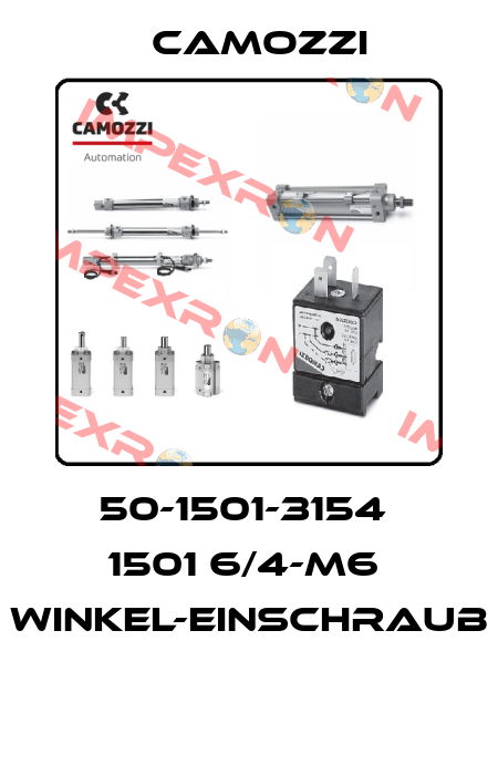 50-1501-3154  1501 6/4-M6  WINKEL-EINSCHRAUB  Camozzi
