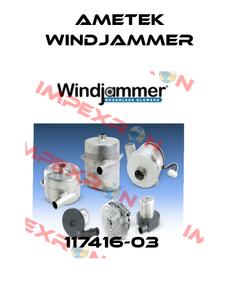 117416-03  Ametek Windjammer