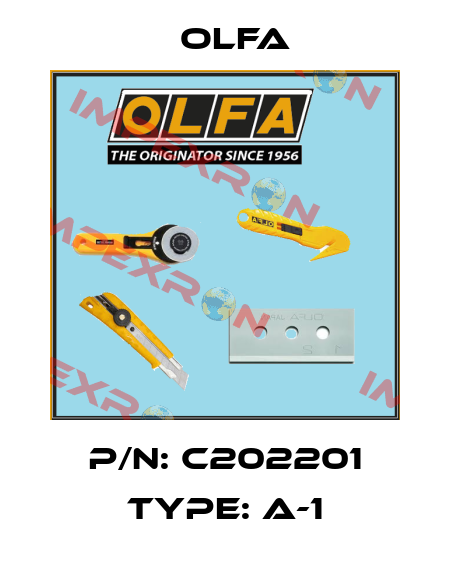 P/N: C202201 Type: A-1 Olfa