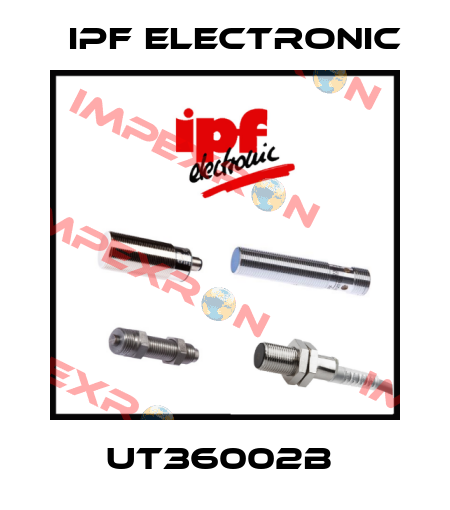 UT36002B  IPF Electronic