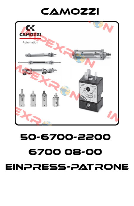 50-6700-2200  6700 08-00  EINPRESS-PATRONE  Camozzi