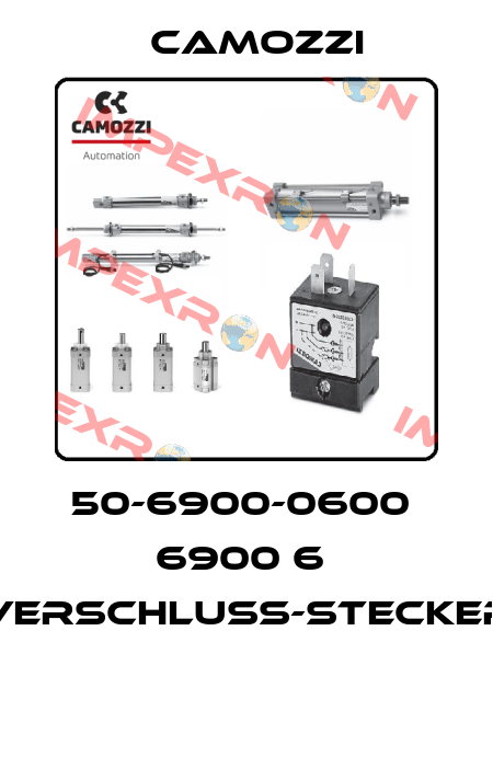 50-6900-0600  6900 6  VERSCHLUSS-STECKER  Camozzi