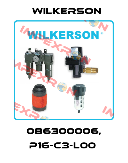 086300006, P16-C3-L00  Wilkerson
