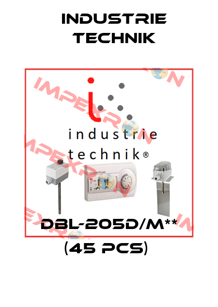 DBL-205D/M** (45 pcs)  Industrie Technik